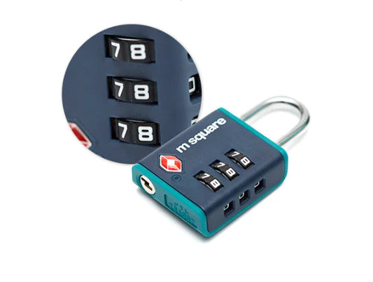M Square Lock Travel Suitcase with Anti-Theft Design